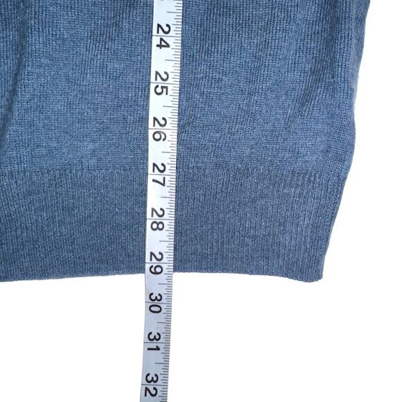NWOT Rodd & Gunn Queenstown Wool Cashmere Crew Neck Blue Sweater 2XL - Picture 8 of 8
